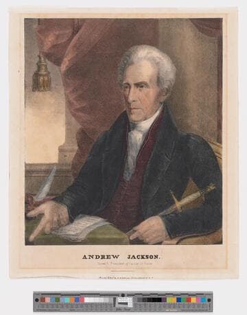 Andrew Jackson. Seventh president of the United States