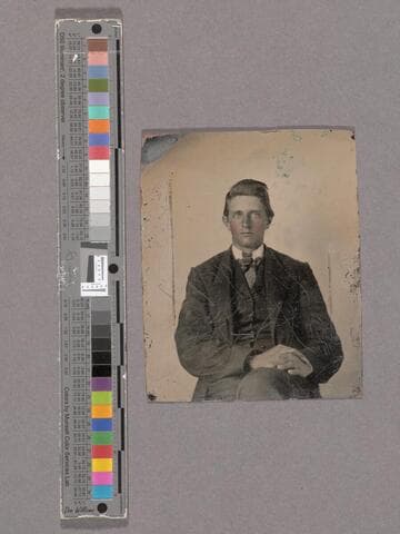 Portrait of an unidentified man