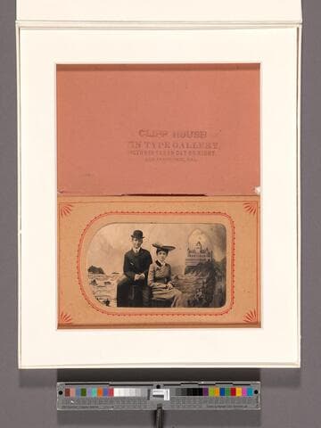 Ethel Shorb and unidentified man