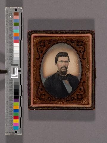 Portrait of unidentified man