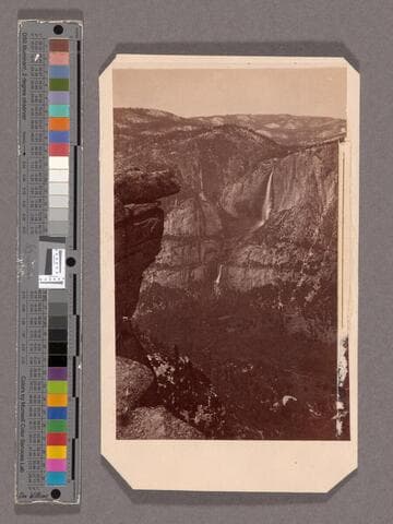 Yo Semite Falls, from Glacier Point