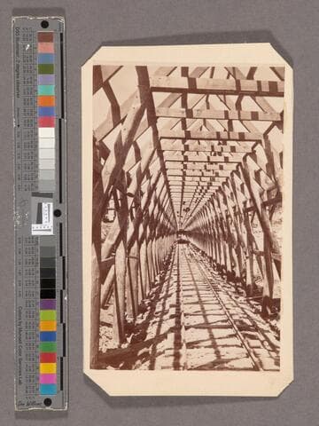 Frame for Snow Covering, interior view