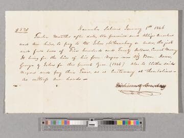 Note regarding Ben, Done?, George, and John