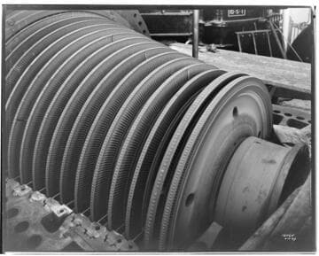 Long Beach Steam Station, Plant #3 - #10 turbo dismantled