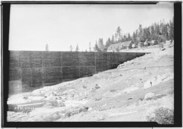 Big Creek, Shaver Lake Dam