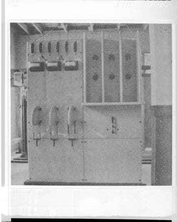 The switchboard at the Santa Monica Steam Plant