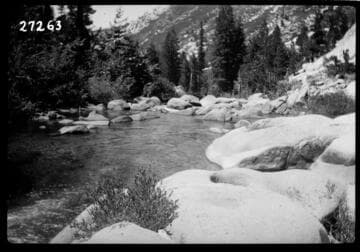 Big Creek, Fish Valley - Downstream - Fish Creek from Station 1003+70