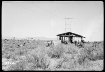 Boulder-Chino Transmission Line (2nd) - 1st & 2nd T/L - Jack S. Hamilton cabin