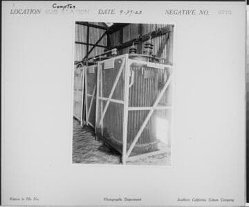 Compton Substation - Interior