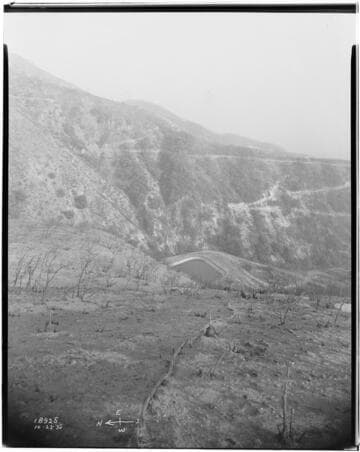 Eagle-Bell Transmission Line - Forest Fire above Altadena