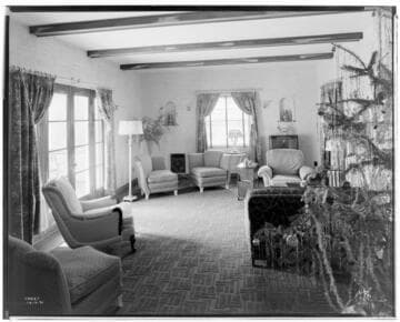 H2.7 - Home Living Room - Home of Dr. D. A. Harwood