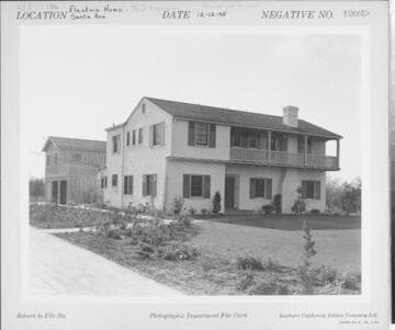 H2.2 - Home Electric Home Tour - Electric Home or Dr. D. A. Harwood, Santa Ana