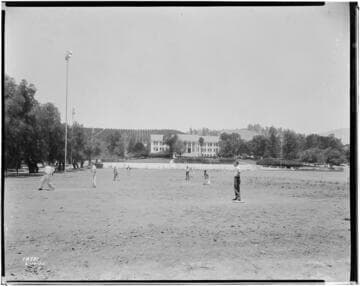 L1.4 - Lighting, sports - Santa Paula High School playground baseball field