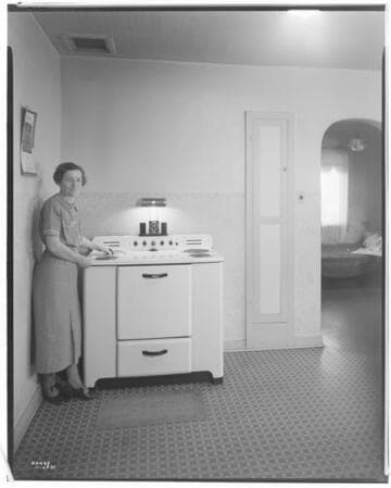 H2.3 - Home Kitchen - Electric Home of Mrs. C. F. Woods