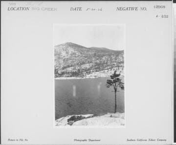 Big Creek, Florence Lake Dam