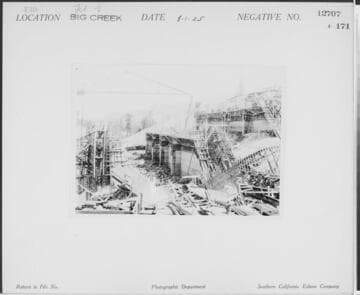 Big Creek, Florence Lake Dam