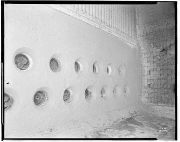 Long Beach Steam Station probably Plant #2 - Boiler #47 - Interior