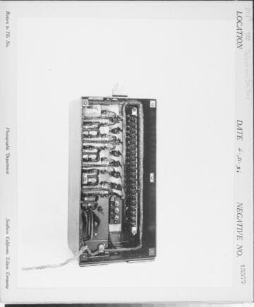 E1.1 - Electric Equipment misc