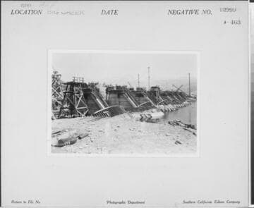 Big Creek, Florence Lake Dam