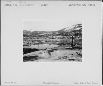 Big Creek, Florence Lake Dam