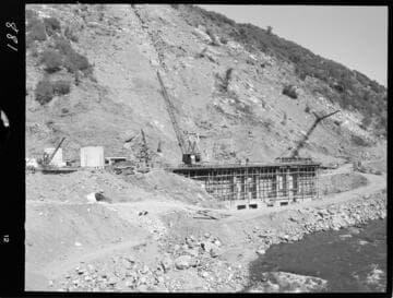 Big Creek - Mammoth Pool - General view of powerhouse