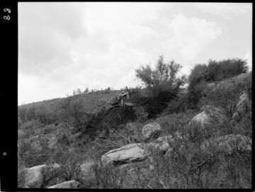 Big Creek - Mammoth Pool - Pioneering access road to Powerhouse