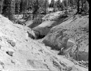 Big Creek, Huntington Lake Dams - Portal Forebay