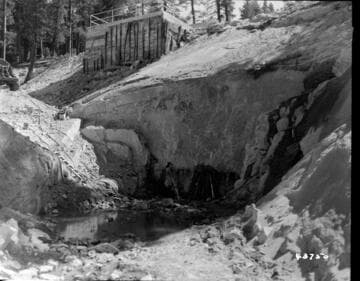 Big Creek, Huntington Lake Dams - Portal Forebay