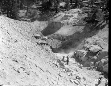 Big Creek, Huntington Lake Dams - Portal Forebay