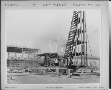 Long Beach Steam Station, Plant #2 - Discharge tunnel