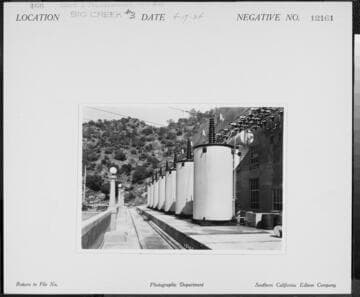 Big Creek Powerhouse #3 - 220kV outdoor type Transformers