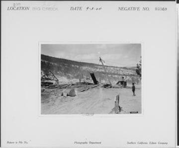 Big Creek, Florence Lake Dam