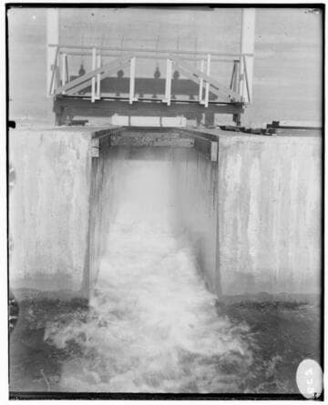 The tailrace at Mill Creek #2 Hydro Plant and Mill Creek #3 Hydro Plant