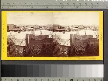 284. Freight Depots at Reno, 154 miles from Sacramento
