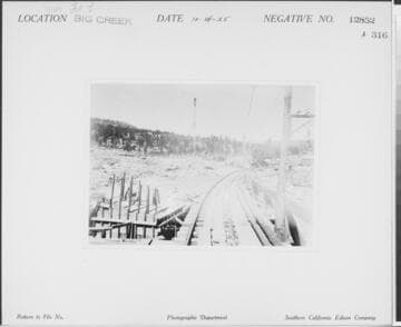 Big Creek, Florence Lake Dam