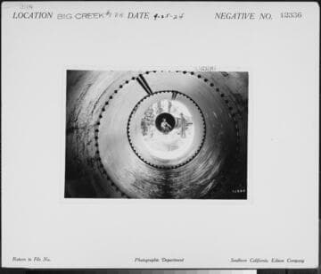 Big Creek #1 - Flowline for 4th Unit Powerhouse #1