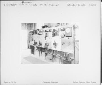 Monrovia Substation - Interior