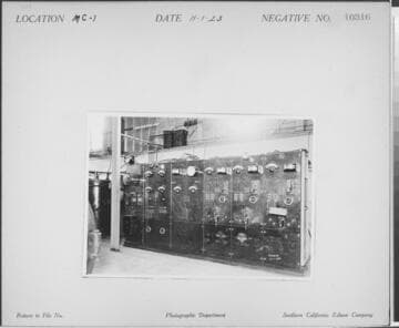 Mill Creek 2&3 Powerhouse - Mill Creek Substation Interior