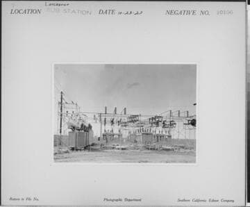 Lancaster Substation - Exterior