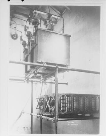 Santa Ana River #2 interior shot of rack electronics