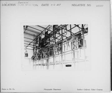 Saticoy Substation - Interior