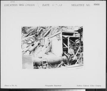 Big Creek #1 - Penstock #1, Unit #3