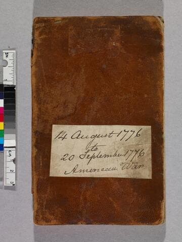 General orders &c. 1776, Aug. 14 - Sept. 20