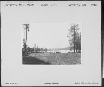 Big Creek, Shaver Lake Dam