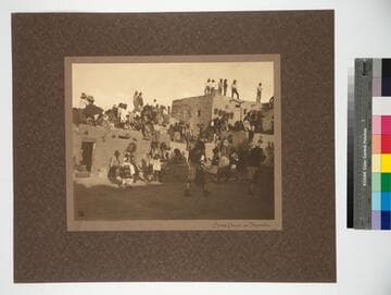 Snake Dance at Sipaulovi. Hopi