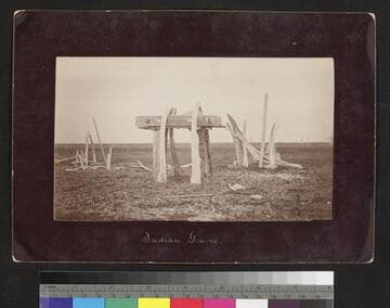 Indian graves