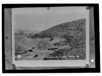 Hollywood Bowl in 1920, So. Cal