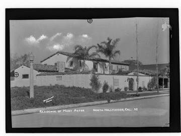 Residence of Mary Astor, North Hollywood, Cal