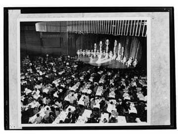 Interior view of Earl Carroll Theatre, Hollywood