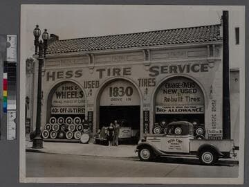 Hess Tire Service, Los Angeles, California
